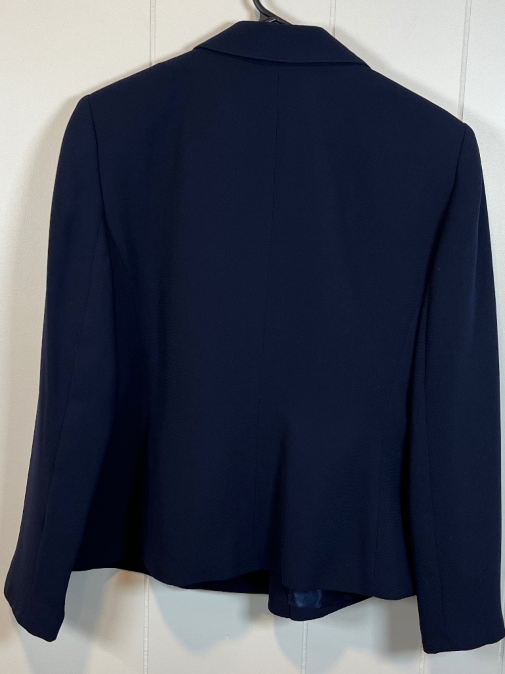 Womens Classic Schoolboy Blazer Navy Blue 14P Timeless Wardrobe Style Petite EUC - Picture 11 of 16